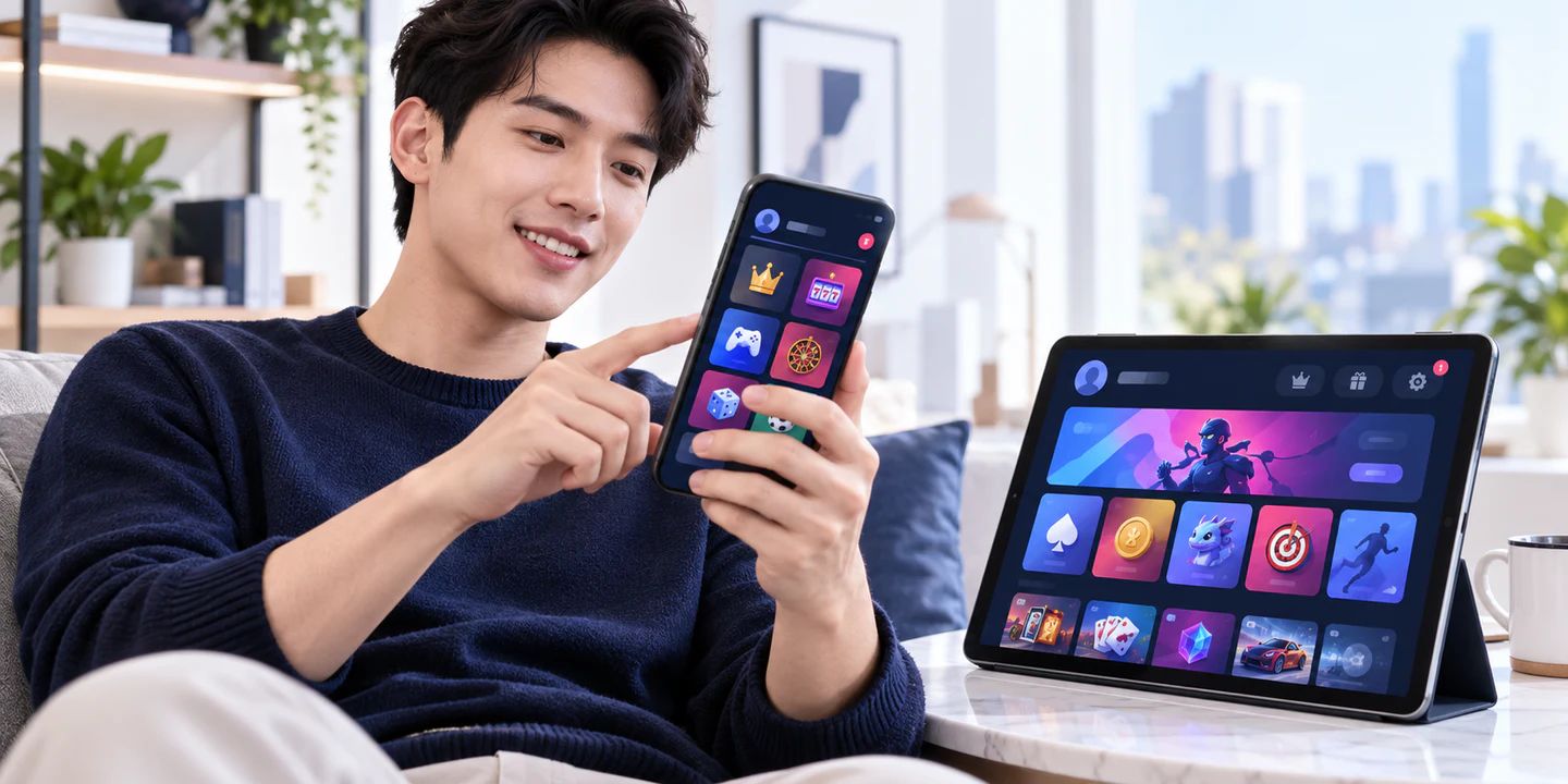 APP SLOT365: game và tài khoản trên điện thoại trước giao dịch